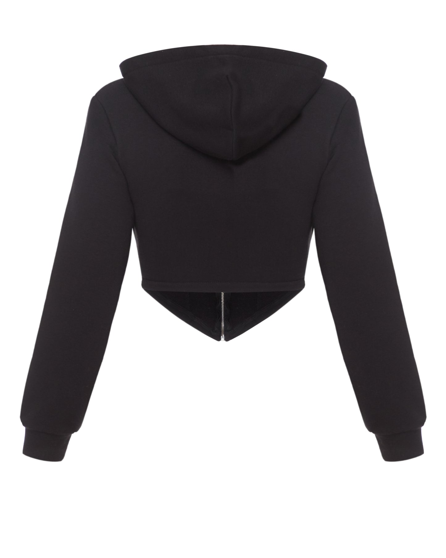 Black Hoodie Zip