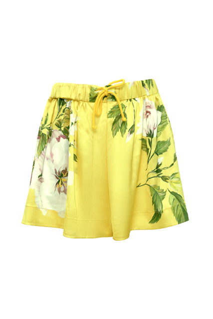 Women's shorts, Peonies