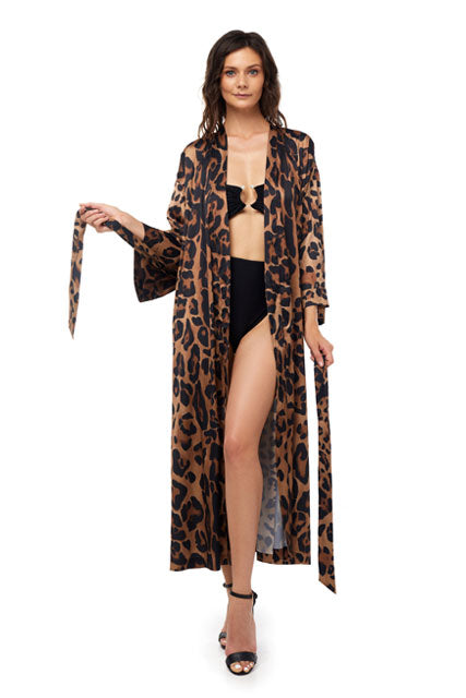 Kimono, Leopard